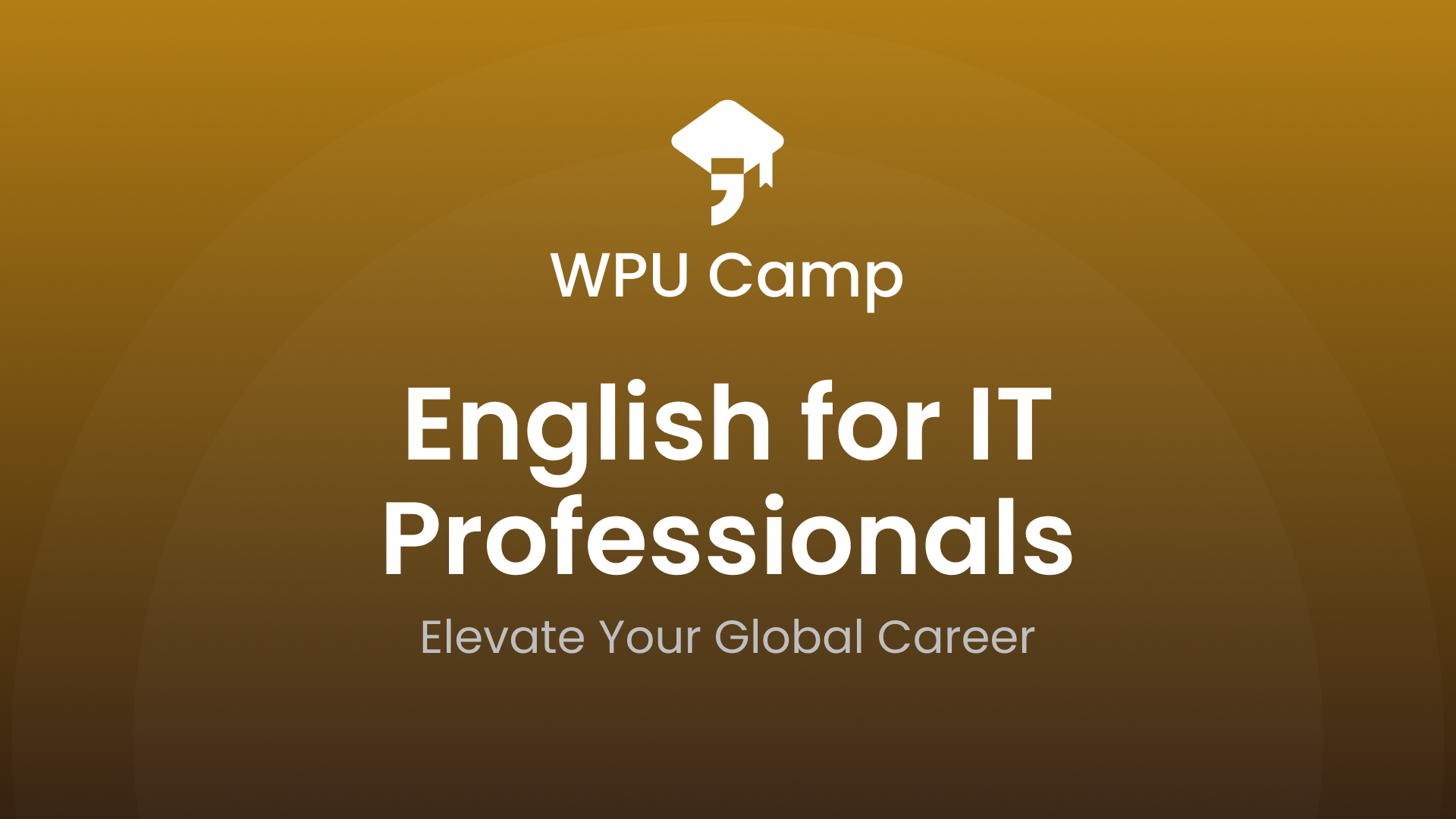 English for IT Professionals